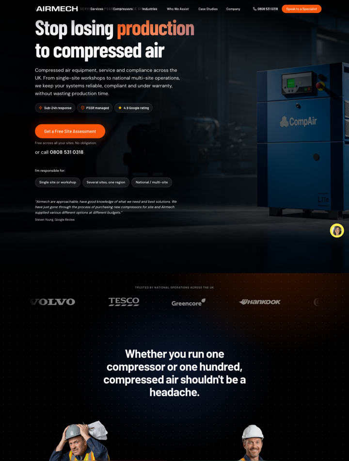 Airmech website